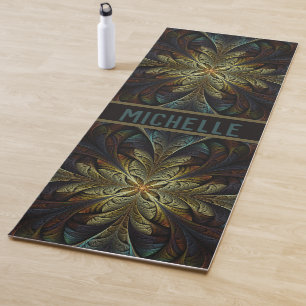 Tapis De Yoga Conception fractale