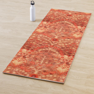Tapis De Yoga Conception indienne antique de textile dans