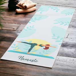 Tapis De Yoga Conception personnalisée de Namaste - Fitness pers