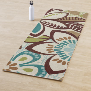 Tapis De Yoga Conceptions florales modernes