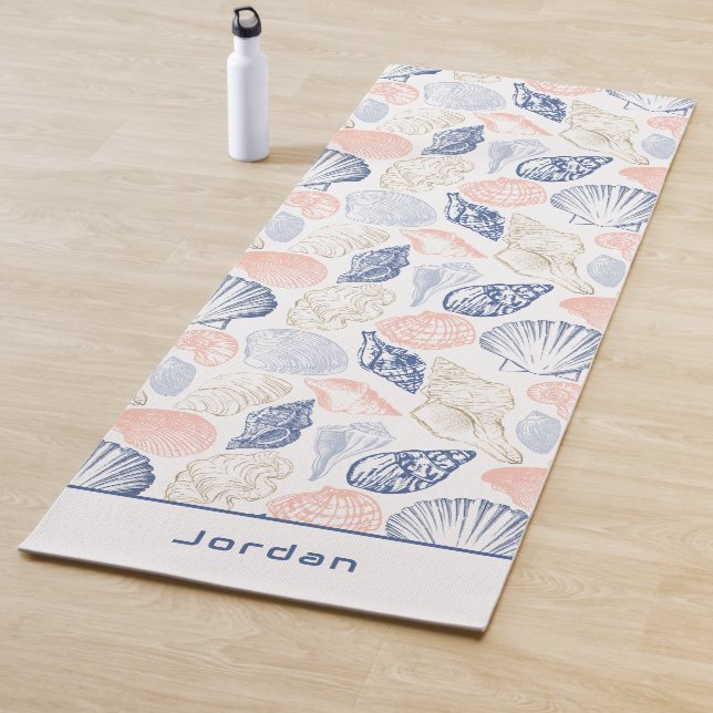 Tapis De Yoga Coques sous-marines (En situation)