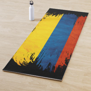 Tapis De Yoga Couleurs de Colombie