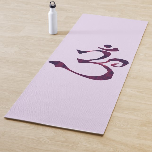 Tapis De Yoga Couronne Chakra (En situation)
