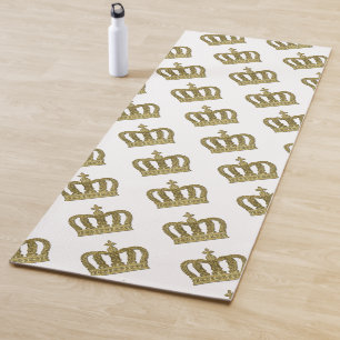 Tapis De Yoga Couronne d'or - luxe royal 2