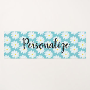 Tapis De Yoga Coutume personnalisée de motif de fleur de