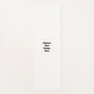 Tapis De Yoga Créez Votre Propre blanc