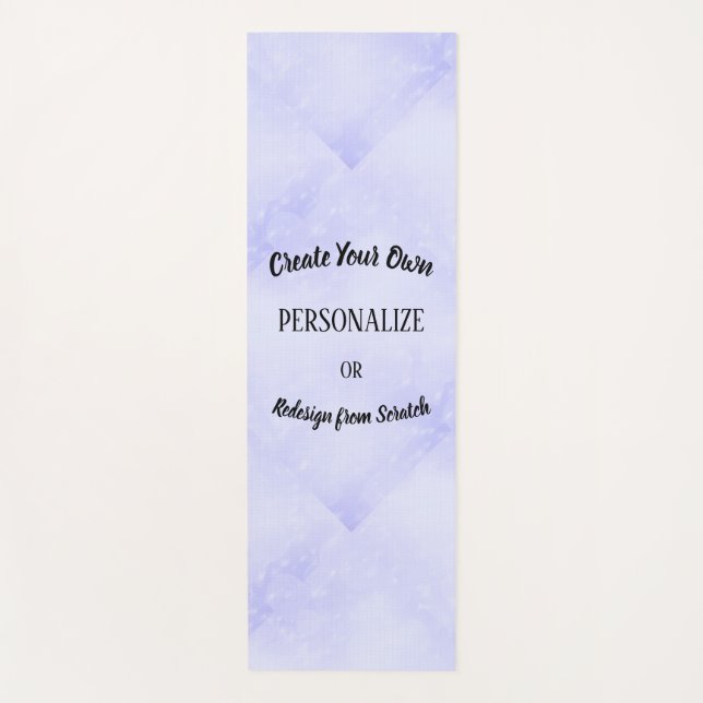 Tapis De Yoga Créez votre propre personnalisation (Devant)