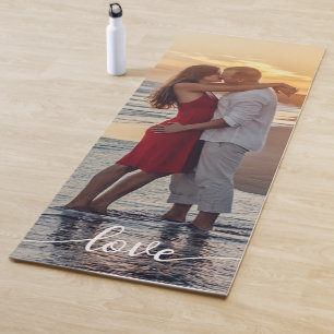 Tapis De Yoga Créez votre propre script d'amour Romantique Coupl
