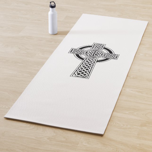 Tapis De Yoga Croix celtique (En situation)
