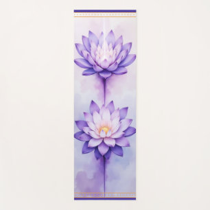 Tapis de Yoga Crown Chakra – Alignement d'énergie 