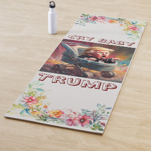 Tapis De Yoga Cry Baby Trump Yoga Mat