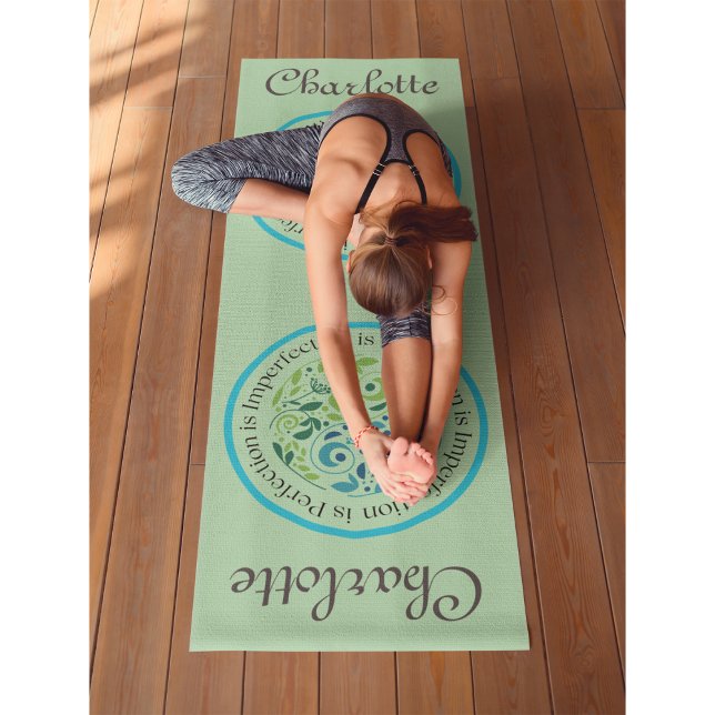 Tapis De Yoga (Customisez-moi) Yin Yang entraînement, Pilates et ((Customize me) Yin Yang Workout, Pilates and Yoga Mat)