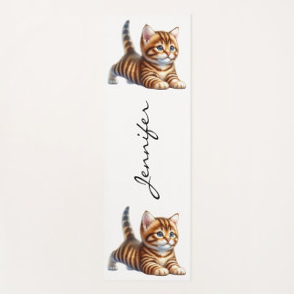 Tapis De Yoga Cute Amoureux des chats Yoga Mat