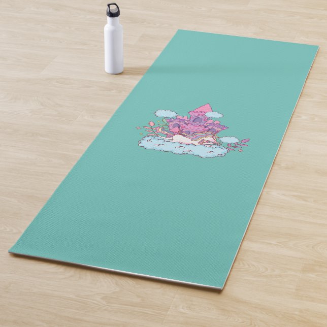 Tapis De Yoga Cute licorne (En situation)
