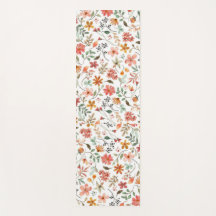 Cute Petit Motif Yoga Mat