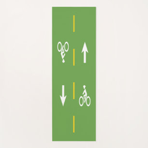 Tapis De Yoga Cycle Track Yoga Mat