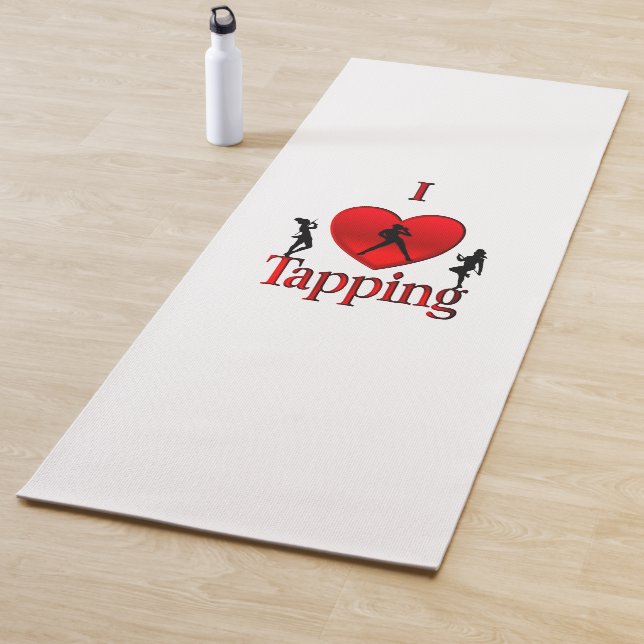Tapis De Yoga Danse I Heart Tap (En situation)