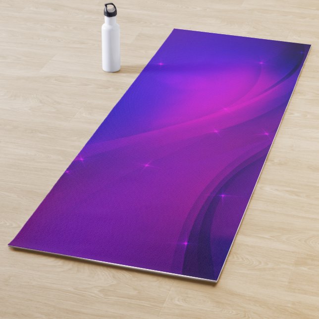 Tapis De Yoga Dark Wave (En situation)