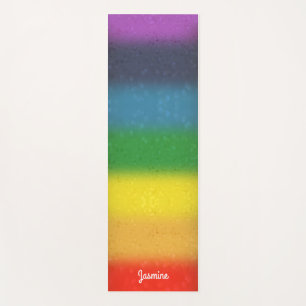Tapis de yoga de Chakra de parties scintillantes