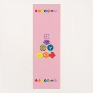 Tapis de yoga de Chakra de yoga de 7 Chakras