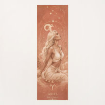 Tapis de Yoga de la Déesse du Zodiaque Bélier