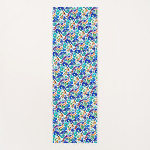 Tapis De Yoga De mignons monstres colorés affrontent le Coque-Ma