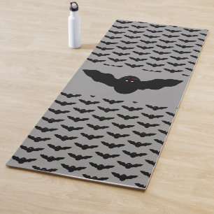 Tapis De Yoga Déplaisant Halloween Vampire Bat Yoga Mat