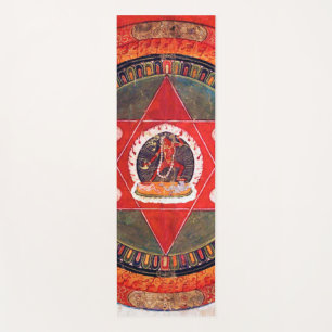 Tapis De Yoga Diagramme cosmique de Mandala pour la méditation
