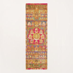 Tapis De Yoga Diagramme cosmique Mandala pour la méditation