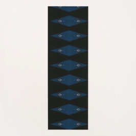 Tapis De Yoga diamants bleus