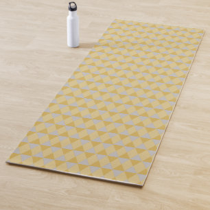 Tapis De Yoga Diamants jaunes