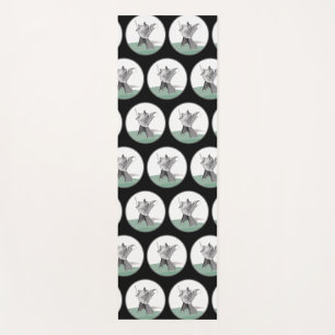 Tapis De Yoga Digital Warrior - Couleur Arrière - plan personnal