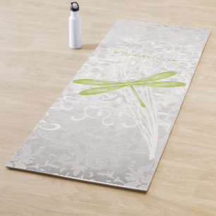 Tapis De Yoga Dragonfly verte Yoga Mat personnalisé