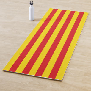 Tapis De Yoga Drapeau catalan (Catalogne)
