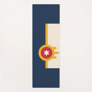 Tapis De Yoga Drapeau de Tulsa, Oklahoma