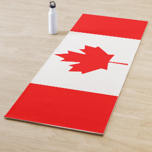 Tapis De Yoga Drapeau du Canada