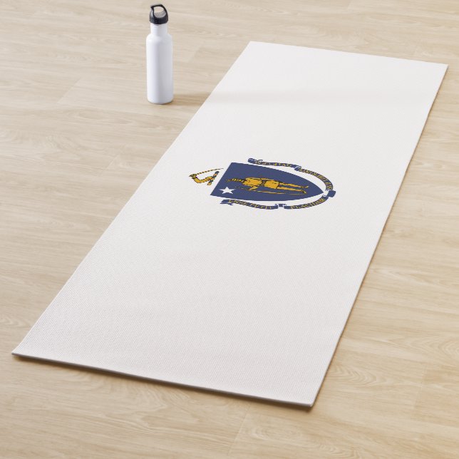 Tapis De Yoga Drapeau du Massachusetts (État américain) (En situation)