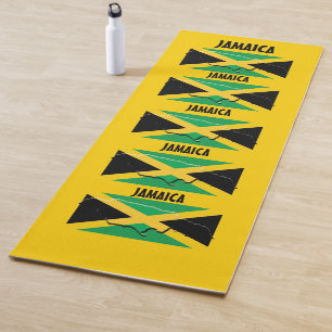TAPIS DE YOGA DRAPEAU JAMAICA PERSONNALISÉ