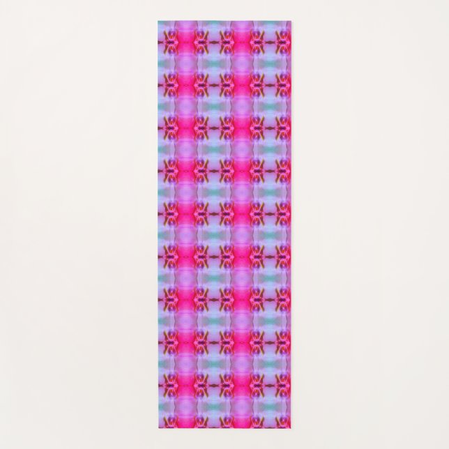Tapis De Yoga Eagle Orchid Miami Ikat (Devant)