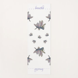 Tapis De Yoga Eau Lily Fleur Maureen Girard Méditation Santé