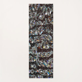 Tapis De Yoga Élégant Parties scintillant de diamant