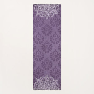 Tapis De Yoga Elégant Violet Oriental Mandala Yoga Mat