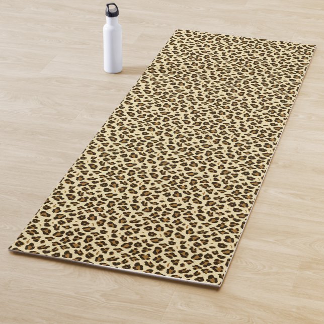 Tapis De Yoga Empreinte de léopard à la mode (En situation)