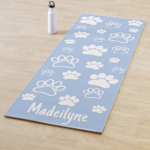 Empreinte de patte Doga-manuscrit Monogramme Calma