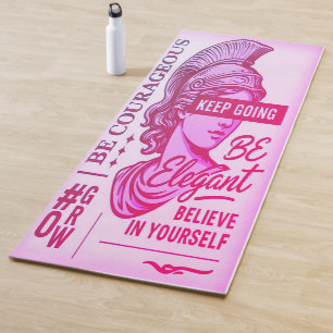 Tapis De Yoga Esprit courageux Yoga Mat pour femmes