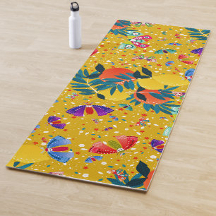 Tapis De Yoga Été Naturel Citrus Grove