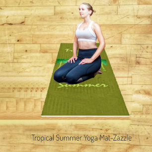 Tapis De Yoga Été tropical
