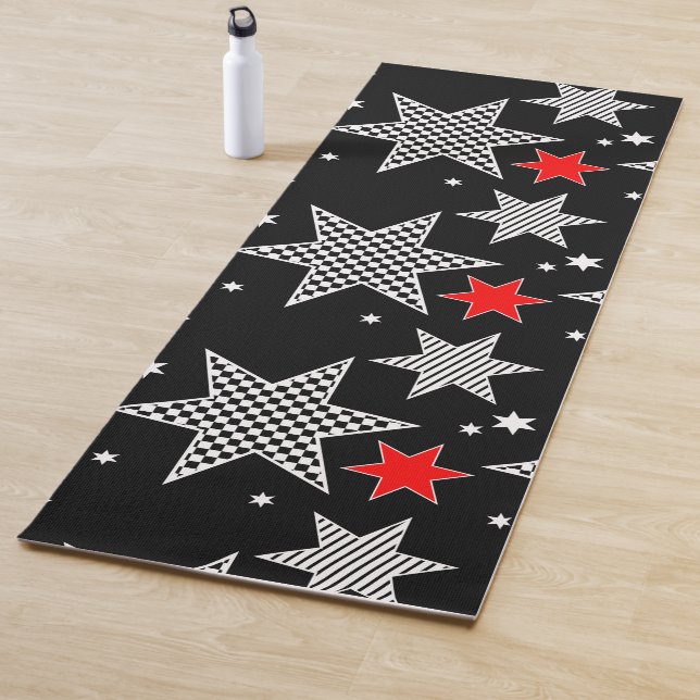 Tapis De Yoga Étoiles (En situation)