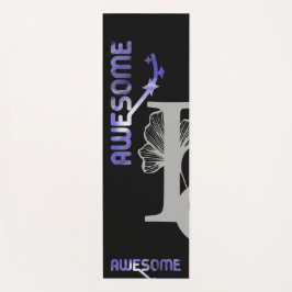 Tapis De Yoga EXCELLENT Yoga Mat Fitness Abstraite Trend Lavende