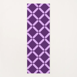 Tapis De Yoga Exercice Abstrait Purple et Lavender